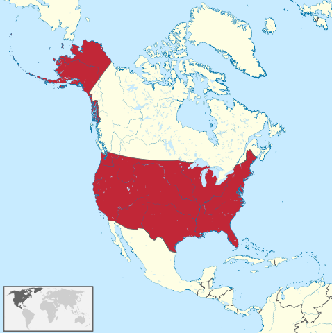 United States in North America